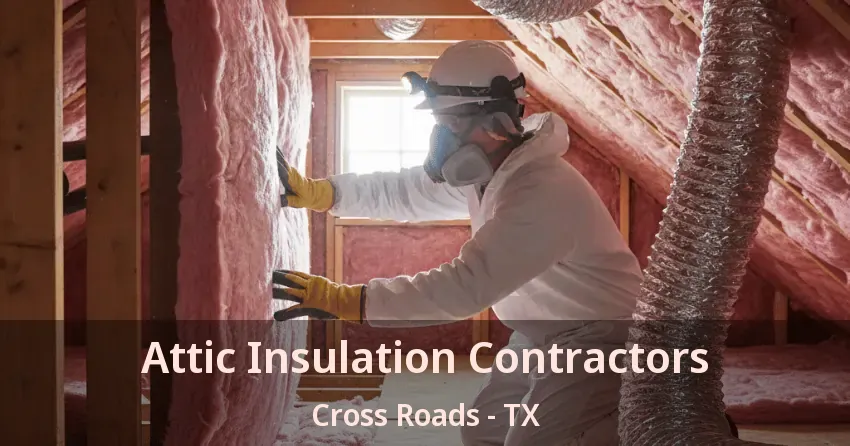 Attic Insulation Contractors Cross Roads - TX