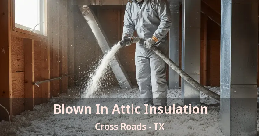 Blown In Attic Insulation Cross Roads - TX