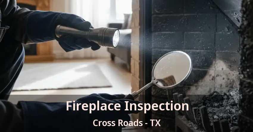 Fireplace Inspection Cross Roads - TX