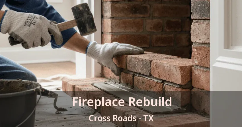 Fireplace Rebuild Cross Roads - TX
