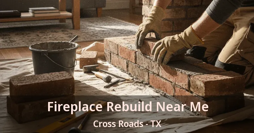 Fireplace Rebuild Near Me Cross Roads - TX
